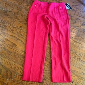 Zac & Rachel Bright Red Women's Dress Pants